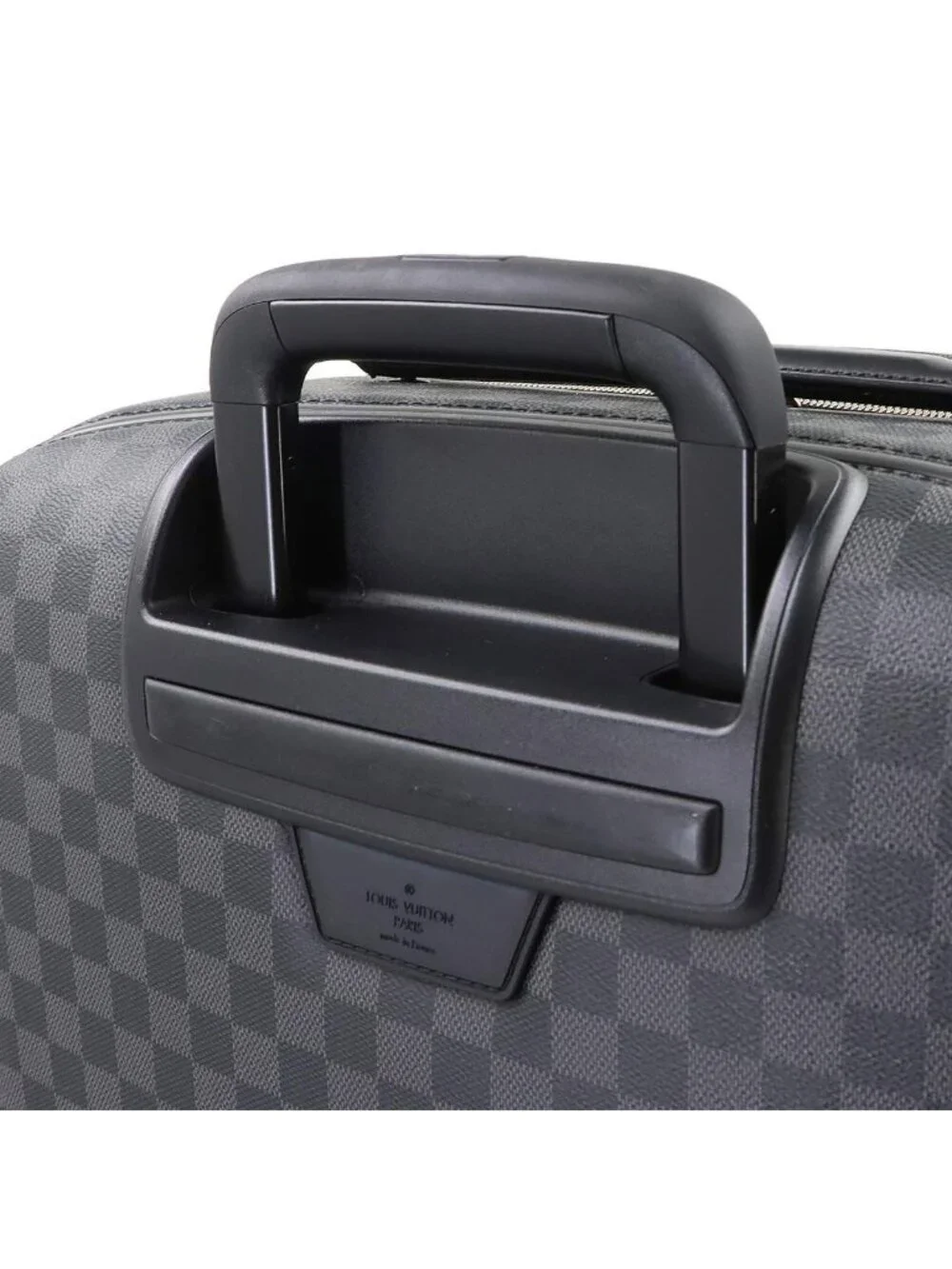 Louis Vuitton Damier Graphite Zephyr 70 Carrie Bag Black Silver